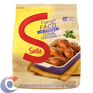 Coxa De Frango Temperada Sadia Frango Fácil 800g