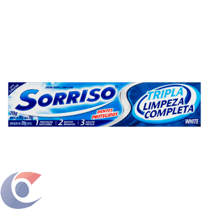 Creme Dental Sorriso Tripla Limpeza Completa 70g