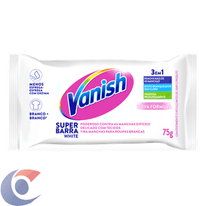 Tira Manchas Em Barra Vanish White 75g
