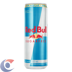 Energético Sem Açúcar Red Bull Energy Drink Sugarfree, 355 Ml