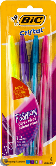 CANETA-ESF-BIC-4UN-FASHION