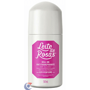 Desodorante Rollon Leite De Rosas Sem Rerfume 50ml