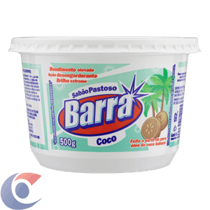 Sabão Pastoso Barra Coco 500g