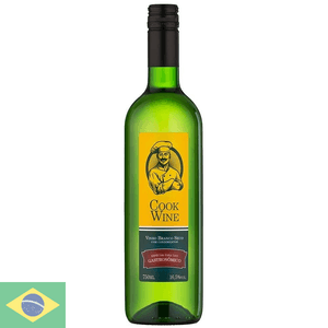 Vinho Nacional Branco Cook Wine Seco Blend 750ml