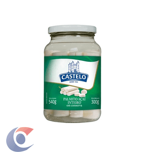 Palmito De Açaí Castelo Inteiro 300g