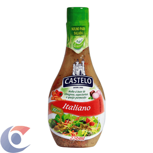 Molho Para Salada Castelo Italiano 236ml
