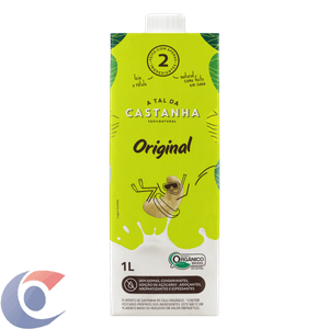 Bebida À Base De Castanha De Caju Orgânica Original A Tal Da Castanha Caixa 1l