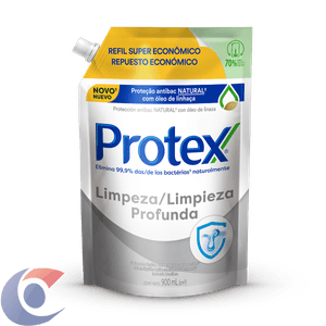 Sabonete Líquido Para As Mãos Protex Limpeza Profunda Deep Clean 900ml