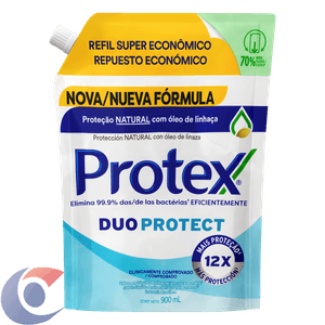 Sabonete Líquido Para As Mãos Protex Duo Protect 900ml
