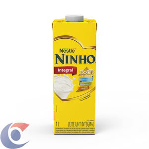 Leite Uht Integral Ninho Forti+ Caixa Com Tampa 1l