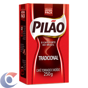 Café A Vácuo Pilão Puro Tradicional 250g