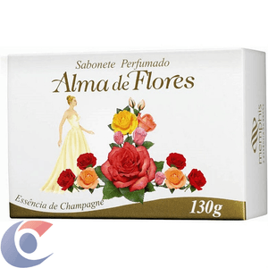 Sabonete Alma De Flores Brancas 130g