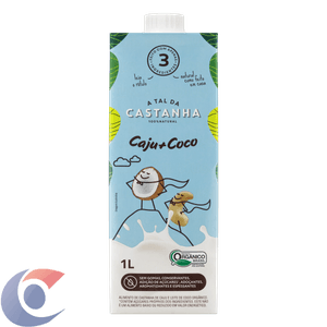 Bebida À Base De Castanha De Caju E Coco A Tal Da Castanha 1l