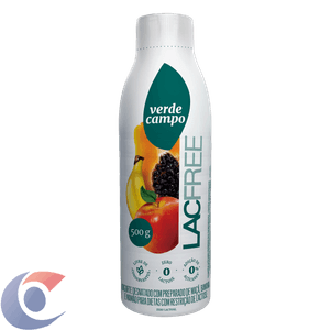 Iogurte Verde Campo Lacfree Banana, Maçã E Mamão 500g