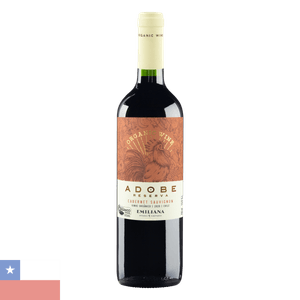 Vinho Chileno Tinto Emiliana Adobe Cabernet Sauvignon 750ml