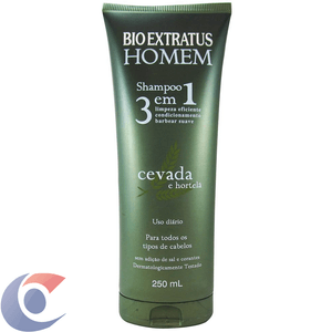 Shampoo Bio Extratus Homem 3 Em 1 250ml