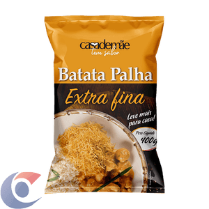 Batata Palha Extra Fina Casa De Mãe 400g