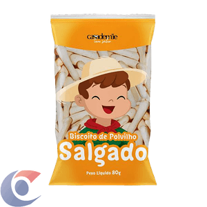 Biscoito Polvilho Casa De Mãe Salgado 80g