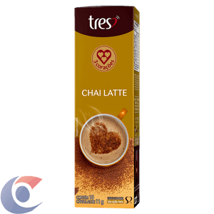 Chá Em Cápsula Chai Latte Três Corações 110g 10Un
