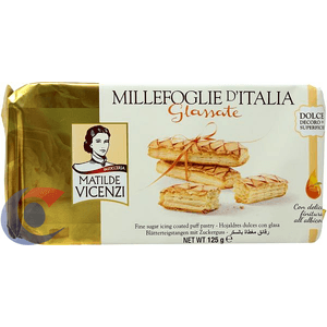 Biscoito Italiano Folhado Vicenzi Glassate 125g