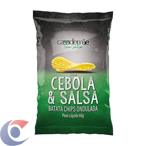 Batata Ondulada Casa De Mãe Cebola E Salsa 60g