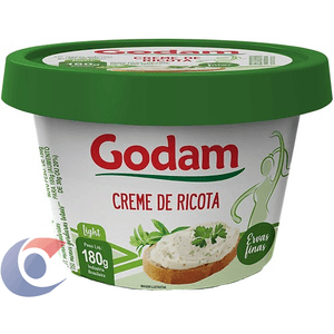 Creme Ricota Godam Light Ervas Fina 180g