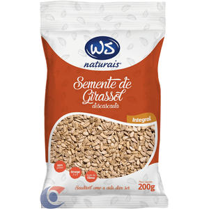 Semente De Girassol Descascado Ws 200g