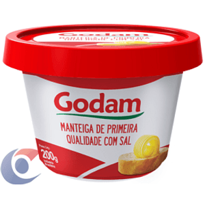 Manteiga Godam De Primeira Qualidade Com Sal 200g