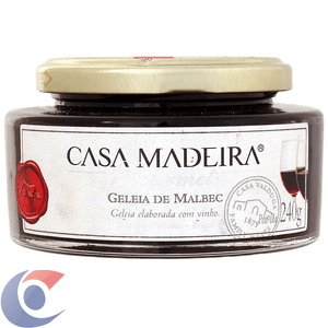 Geleia Casa Madeira Gourmet Malbec 240g