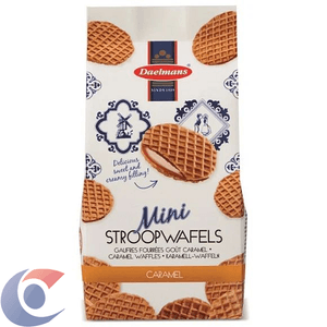 Biscoito Wafer Holândes Daelmans Recheado Com Caramelo 230g