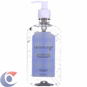 Gel Higienizador Giovanna Baby Blue 500ml