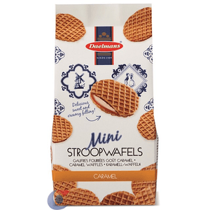 Biscoito Holandês Wafer Daelmans Mini Caramelo 200g