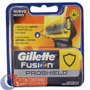 Carga Para Aparelho De Barbear Gillette Fusion Proshield 2 Un