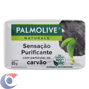 Sabonete Em Barra Carvão Palmolive Natural 85g