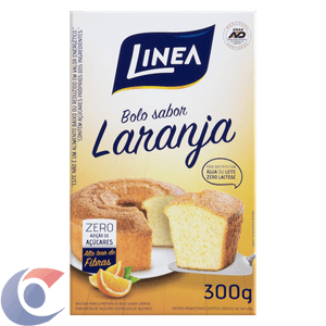Mistura Para Bolo Linea Zero Laranja 300g
