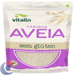 Farinha Aveia Vitalin Sem Glúten 200g