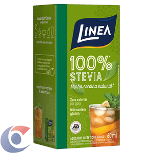 Adoçante Líquido Linea De Stevia 60ml
