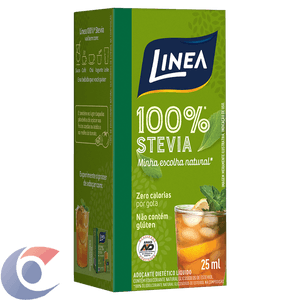 Adoçante Líquido Linea Adoçado Com Stévia 25ml