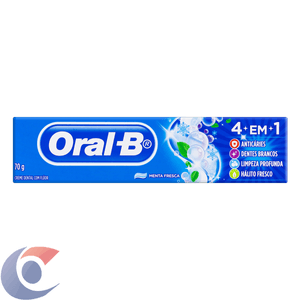Creme Dental Oral-B 4 Em 1 - 70g
