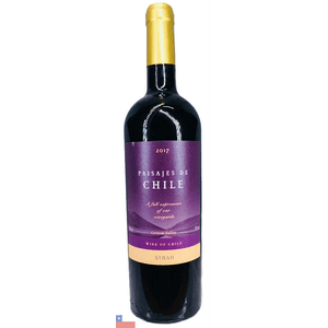 Vinho Chileno Tinto Paisajes Syrah 750ml