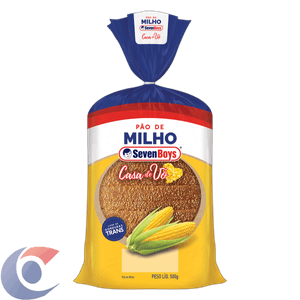 Pão De Milho Seven Boys 500g