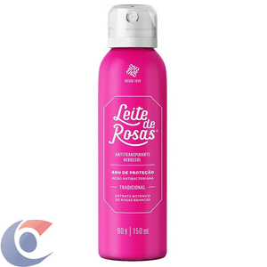 Desodorante Aerosol Leite De Rosas Tradicional 90ml
