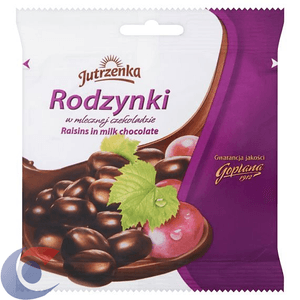 Chocolate Polonês Zetrzenka Leite E Uva Passas 80g