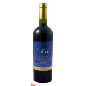 Vinho Chileno Tinto Seco Paisajes Merlot 750ml