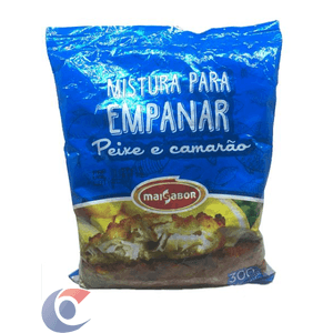 Mistura Para Empanar Peixe E Camarão Mais Sabor 300g