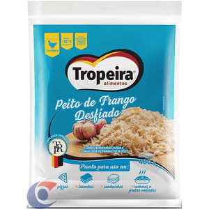 Peito De Frango Congelado Tropeira Desfiado 400g