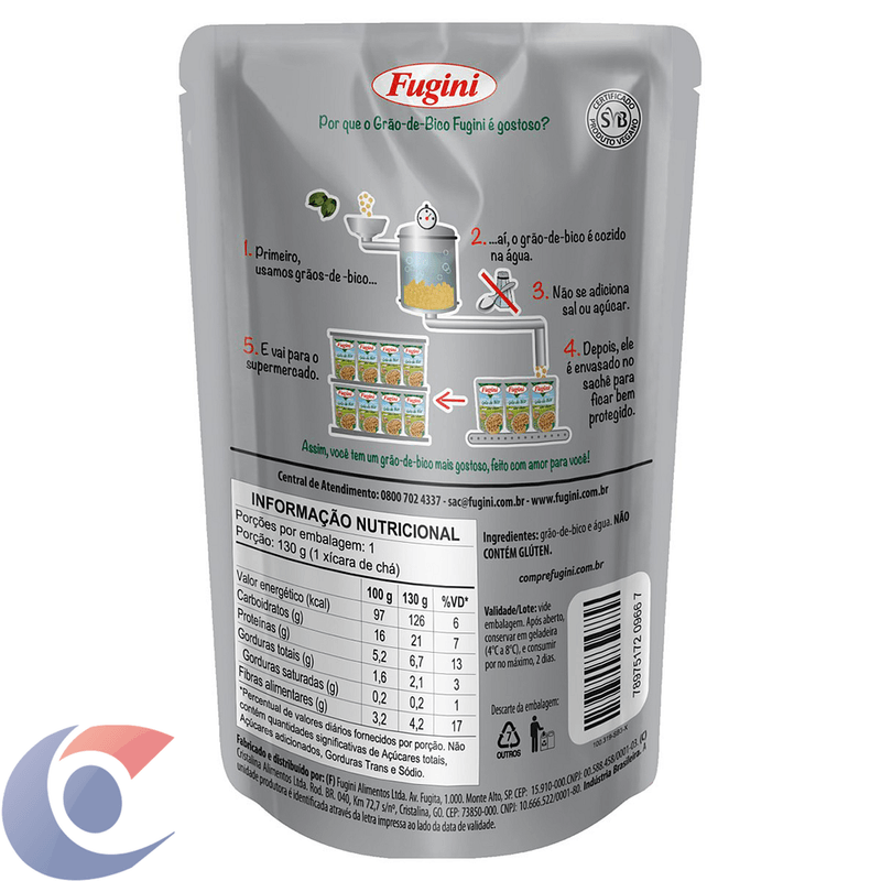 GRAO-BICO-FUGINI-170G-SAC
