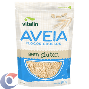 Aveia Em Flocos Vitalin Tradicional 200g