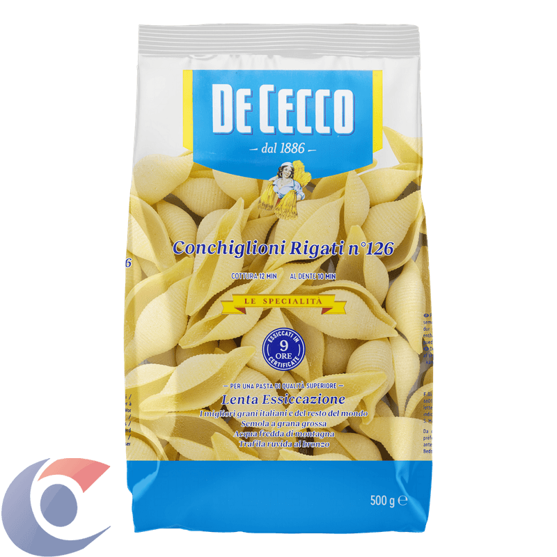 MAC-ITA-CONCHIGL-DE-CECCO-500G