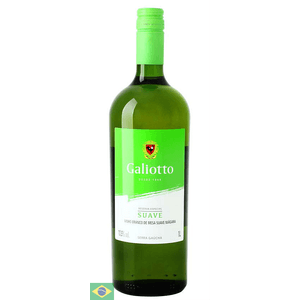 Vinho Nacional Branco Galiotto Mesa Suave Blend 1l